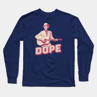 Hank Williams, Sr. - RETRO DOPE Long Sleeve T-Shirt